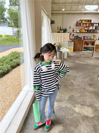 Load image into Gallery viewer, Baby Kid Unisex Striped Tops Wholesale 221202121
