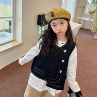 Load image into Gallery viewer, Baby Kid Unisex Solid Color Vests Waistcoats Wholesale 221202128
