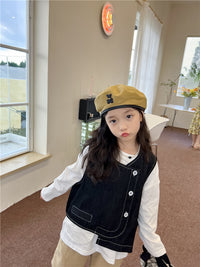 Load image into Gallery viewer, Baby Kid Unisex Solid Color Vests Waistcoats Wholesale 221202128
