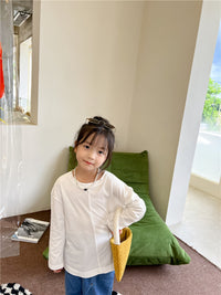 Load image into Gallery viewer, Baby Kid Girls Solid Color Tops Wholesale 221202154
