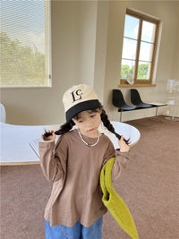 Load image into Gallery viewer, Baby Kid Girls Solid Color Tops Wholesale 221202154
