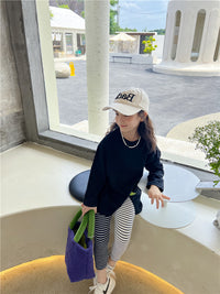 Load image into Gallery viewer, Baby Kid Girls Solid Color Tops Wholesale 221202155
