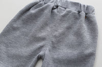 Load image into Gallery viewer, 2 Pieces Set Baby Kid Boys Solid Color Tops And Pants Wholesale 221202168
