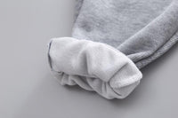 Load image into Gallery viewer, 3 Pieces Set Baby Kid Boys Cartoon Print Hoodies Swearshirts And Striped Cardigan And Solid Color Pants Wholesale 221202181
