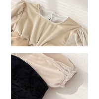 Load image into Gallery viewer, Baby Girls Color-blocking Polka dots Rompers Wholesale 221202281
