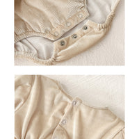 Load image into Gallery viewer, Baby Girls Color-blocking Polka dots Rompers Wholesale 221202281
