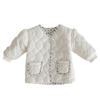 Load image into Gallery viewer, Baby Girls Flower Print Jackets Outwears Wholesale 221202321
