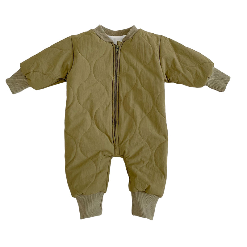 Baby Unisex Solid Color Jumpsuits Wholesale 221202331