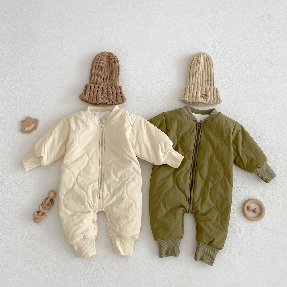 Baby Unisex Solid Color Jumpsuits Wholesale 221202331