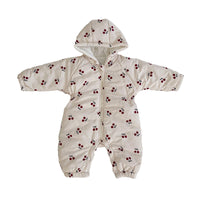 Load image into Gallery viewer, Baby Girls Fruit Print Jumpsuits Wholesale 221202350
