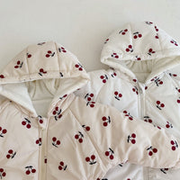 Load image into Gallery viewer, Baby Girls Fruit Print Jumpsuits Wholesale 221202350
