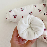 Load image into Gallery viewer, Baby Girls Fruit Print Jumpsuits Wholesale 221202350
