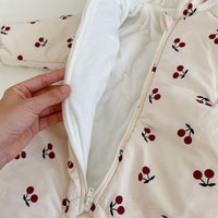 Load image into Gallery viewer, Baby Girls Fruit Print Jumpsuits Wholesale 221202350
