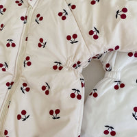 Load image into Gallery viewer, Baby Girls Fruit Print Jumpsuits Wholesale 221202350
