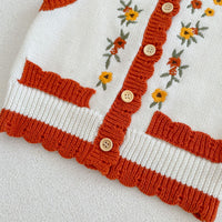 Load image into Gallery viewer, Baby Kid Girls Flower Crochet Vests Waistcoats Wholesale 221202358
