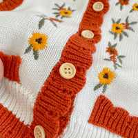 Load image into Gallery viewer, Baby Kid Girls Flower Crochet Vests Waistcoats Wholesale 221202358
