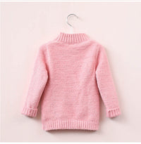 Load image into Gallery viewer, Kid Girls Love heart Crochet Sweaters Wholesale 22120241
