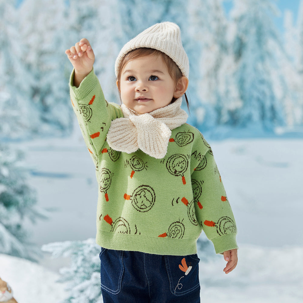 Baby Kid Unisex Cartoon Print Sweaters Wholesale 221202438