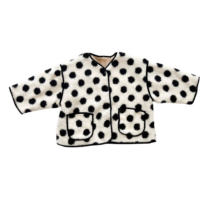 Baby Kid Girls Polka dots Jackets Outwears Wholesale 221202455
