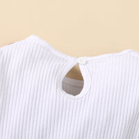 Load image into Gallery viewer, 2 Pieces Set Baby Kid Girls Bow Tops And Checked Pants Wholesale 221202458
