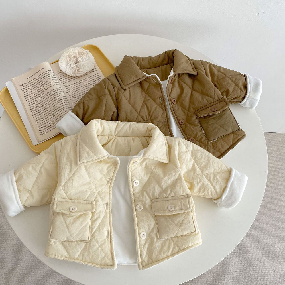 Baby Unisex Solid Color Jackets Outwears Wholesale 221202535