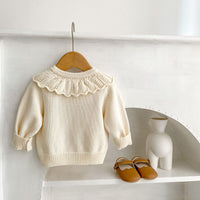 Load image into Gallery viewer, Baby Girls Flower Embroidered Cardigan Wholesale 221202617
