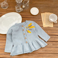 Load image into Gallery viewer, Baby Girls Embroidered Cardigan Wholesale 221202618
