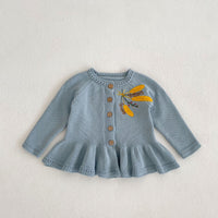 Load image into Gallery viewer, Baby Girls Embroidered Cardigan Wholesale 221202618
