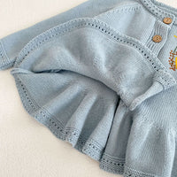 Load image into Gallery viewer, Baby Girls Embroidered Cardigan Wholesale 221202618
