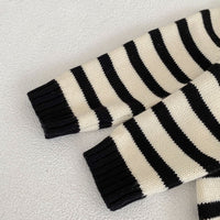 Load image into Gallery viewer, Baby Unisex Striped Crochet Rompers Wholesale 221202632
