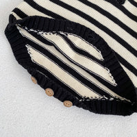 Load image into Gallery viewer, Baby Unisex Striped Crochet Rompers Wholesale 221202632
