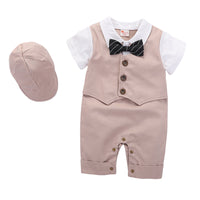 Load image into Gallery viewer, Baby Boys Solid Color Jumpsuits Wholesale 22120602
