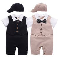 Load image into Gallery viewer, Baby Boys Solid Color Jumpsuits Wholesale 22120602
