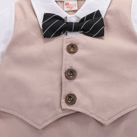 Load image into Gallery viewer, Baby Boys Solid Color Jumpsuits Wholesale 22120602
