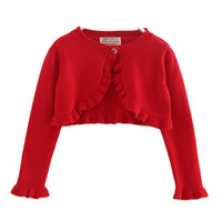 Load image into Gallery viewer, Baby Kid Girls Solid Color Cardigan Wholesale 22120609
