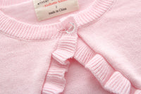 Load image into Gallery viewer, Baby Kid Girls Solid Color Cardigan Wholesale 22120609
