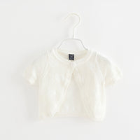 Load image into Gallery viewer, Baby Kid Girls Love heart Embroidered Cardigan Wholesale 22120610
