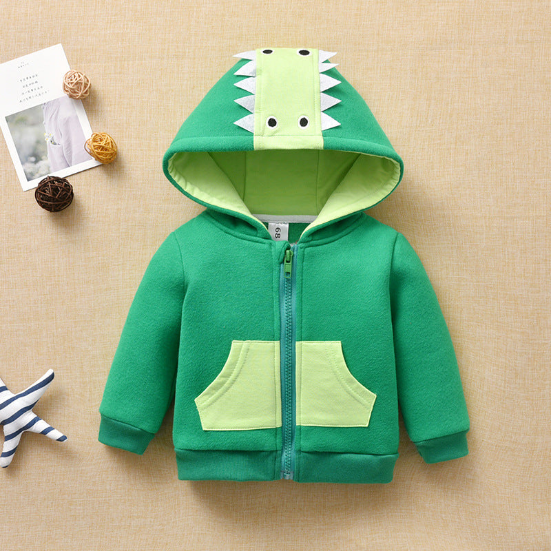 Baby Boys Color-blocking Cartoon Jackets Outwears Wholesale 221206102