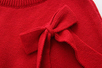Load image into Gallery viewer, Baby Kid Girls Solid Color Bow Crochet Tops Wholesale 221206107

