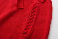 Load image into Gallery viewer, Baby Kid Girls Solid Color Bow Crochet Tops Wholesale 221206107
