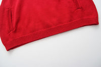 Load image into Gallery viewer, Baby Kid Girls Solid Color Bow Crochet Tops Wholesale 221206107
