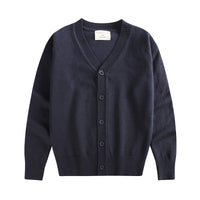 Load image into Gallery viewer, Kid Big Kid Boys Solid Color Crochet Cardigan Wholesale 221206109
