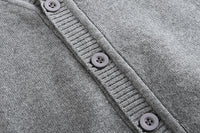 Load image into Gallery viewer, Kid Big Kid Boys Solid Color Crochet Cardigan Wholesale 221206109
