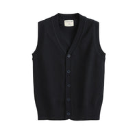 Load image into Gallery viewer, Kid Big Kid Unisex Solid Color Vests Waistcoats Knitwear Wholesale 221206110
