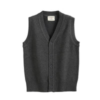 Load image into Gallery viewer, Kid Big Kid Unisex Solid Color Vests Waistcoats Knitwear Wholesale 221206110
