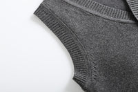 Load image into Gallery viewer, Kid Big Kid Unisex Solid Color Vests Waistcoats Knitwear Wholesale 221206110
