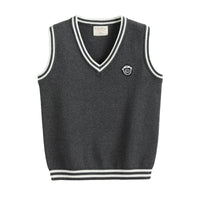 Load image into Gallery viewer, Kid Big Kid Unisex Striped Crochet Vests Waistcoats Wholesale 221206112
