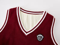 Load image into Gallery viewer, Kid Big Kid Unisex Striped Crochet Vests Waistcoats Wholesale 221206112
