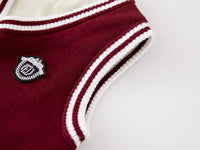 Load image into Gallery viewer, Kid Big Kid Unisex Striped Crochet Vests Waistcoats Wholesale 221206112
