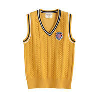 Load image into Gallery viewer, Kid Big Kid Unisex Solid Color Striped Vests Waistcoats Knitwear Wholesale 221206115
